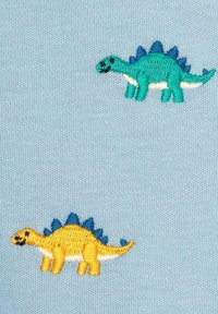 JoJo Maman Bébé DINO EMBROIDERED- REGULAR FIT - Polotričko - blue dino