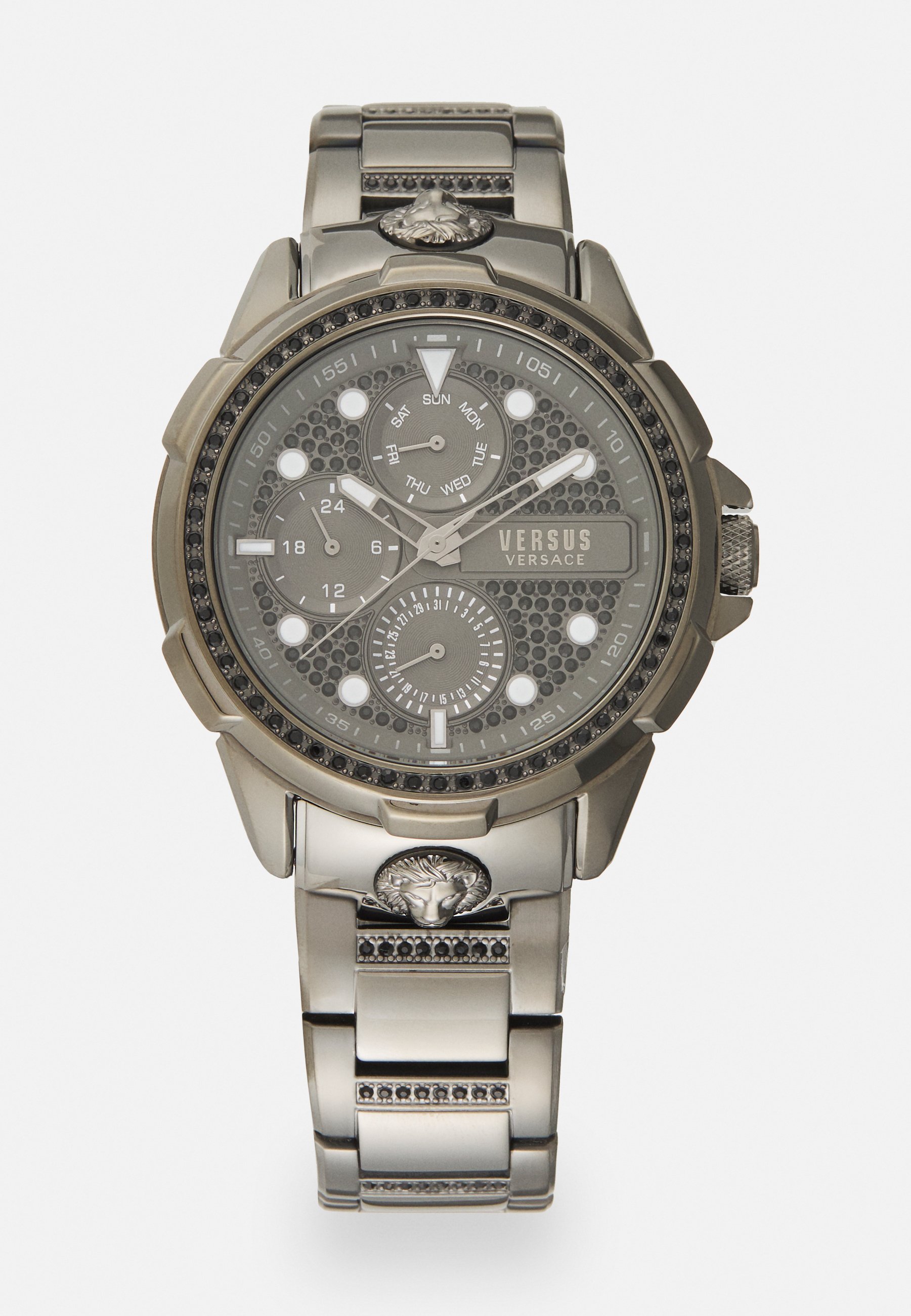 Versus Versace 6EME ARRONDISSMENT - Chronograaf - gunmetal - Zalando.nl