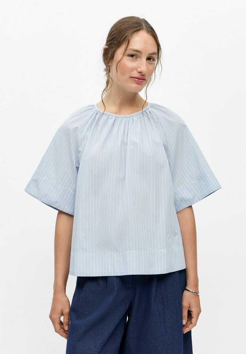 Object T-SHIRT GESTREIFTES - Blouse - serenity