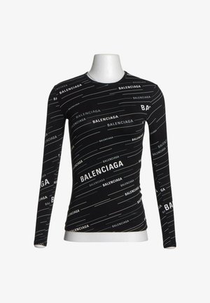 Balenciaga, KNITWEAR BLACK - T-shirt à manches longues - black