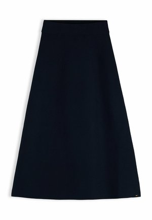 Tommy Hilfiger, TOMMY HILFIGER PREMIUM KNIT SLIM A-LINE MIDI SKIRT - Falda acampanada - dark blue