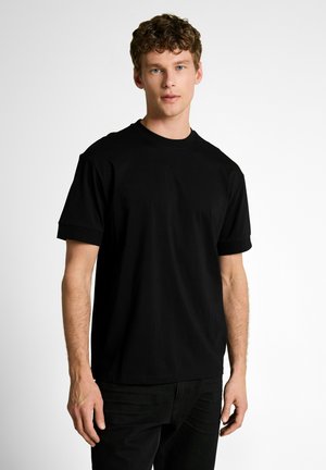 TOM TAILOR DENIM, Basic T-shirt - black