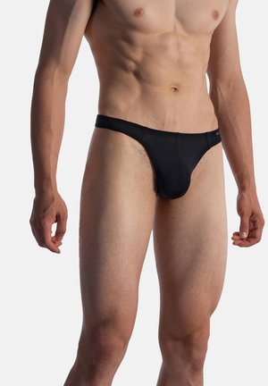 Olaf Benz MINISTRING MIT GUMMIBUND - Slip - black