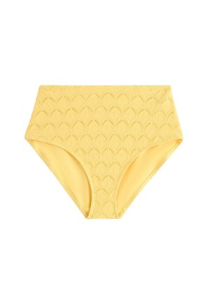 Lindex, WITH HIGH WAIST - Bikinibukser - light yellow