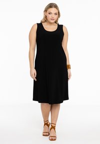 YOEK SLEEVELESS - Jerseykleid - black