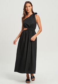 CALLI CAMELIA DRESS - Maksi garuma kleita - black