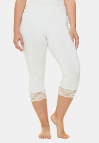 Ulla Popken - Leggings - white Imagen en miniatura 1