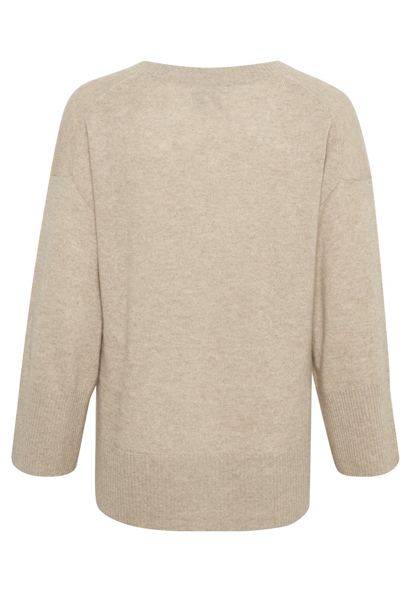 Damen Strickjacken | Part Two HELLINPW CASHMERE Strickpullover light camel melange/hellbraun - AO31385 Damen Strickjacken | Part Two HELLINPW CASHMERE Strickpullover light camel melange/hellbraun - AO31385