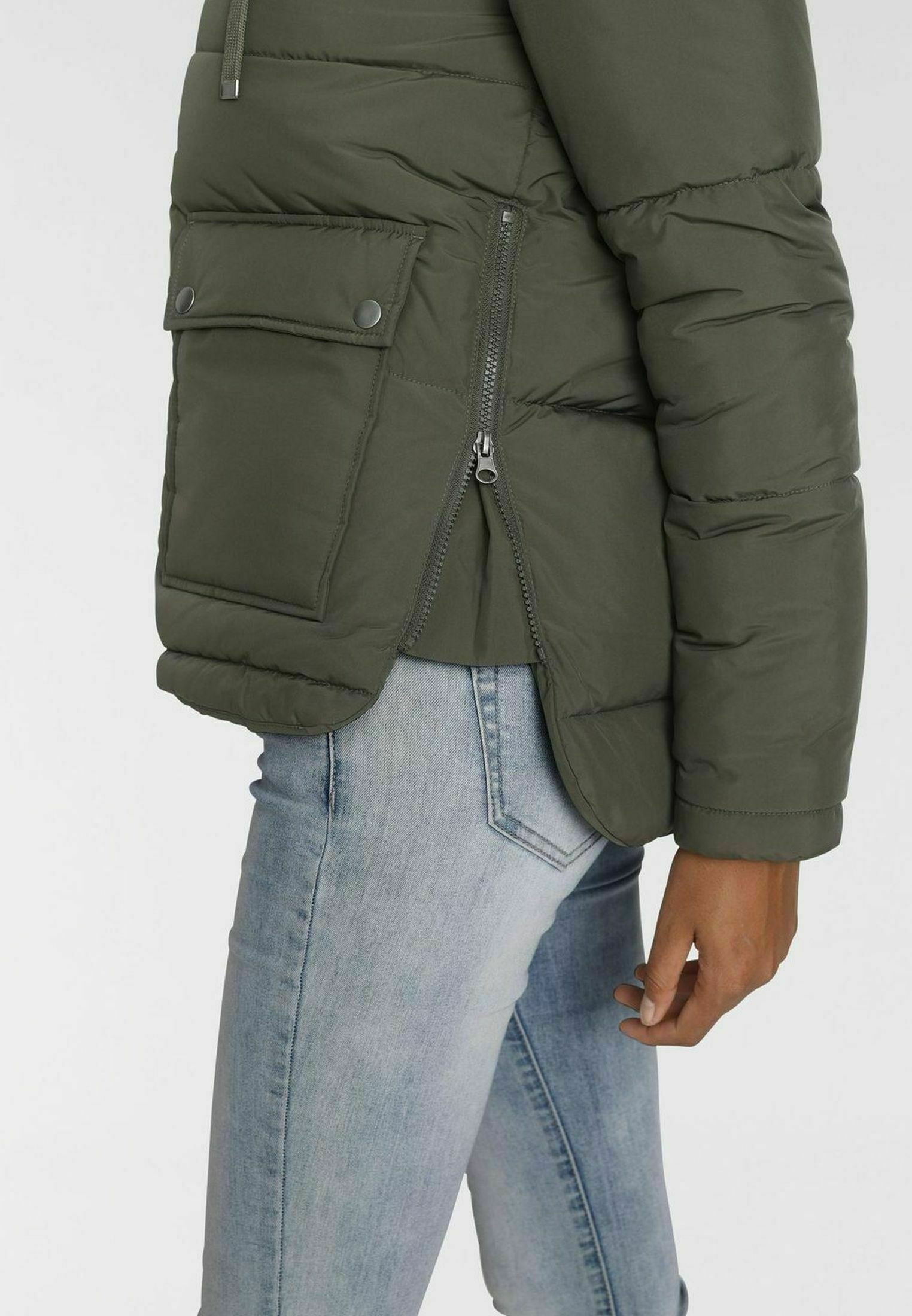 Tamaris - Winterjacke - dunkel khaki
