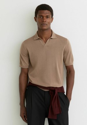 REGULAR FIT DUCHIE  - Pólóing - camel brown