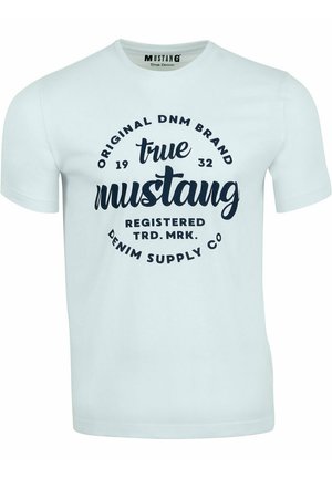 Mustang, BASIC PRINT - T-shirt print - general white