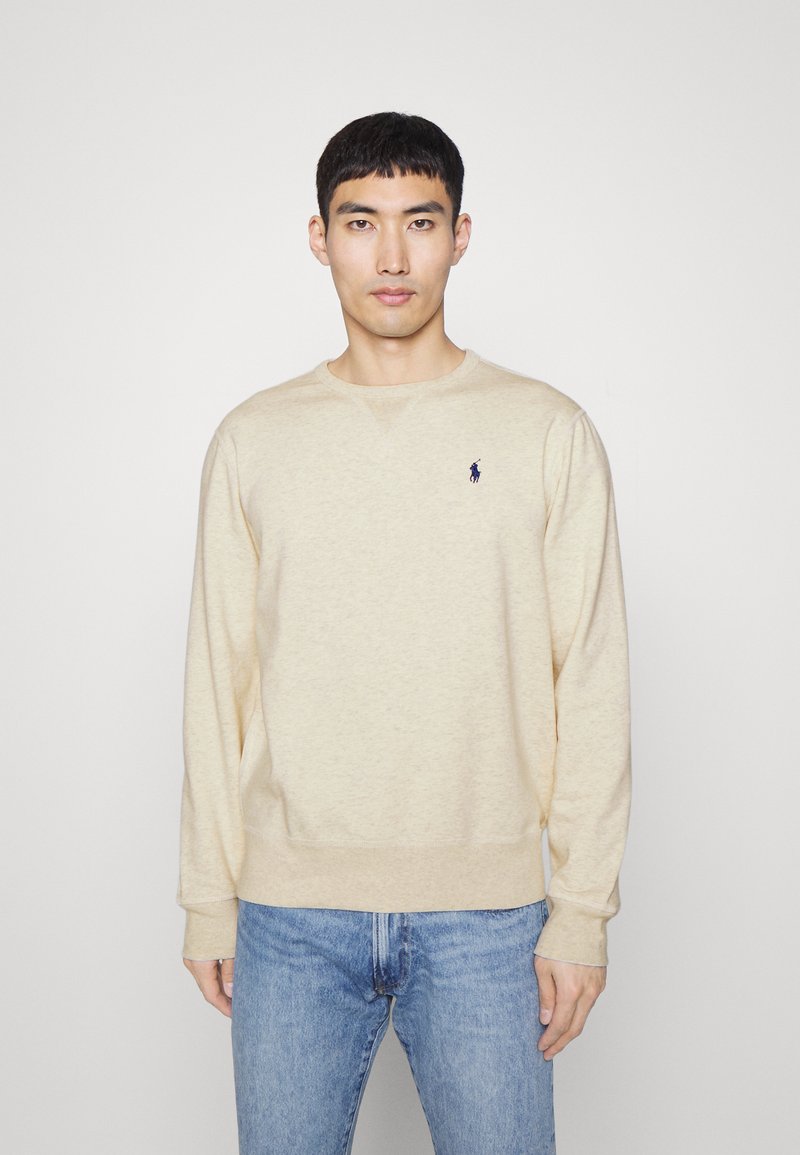 Polo Ralph Lauren Sweatshirt - oatmeal heather/off-white - Zalando.de