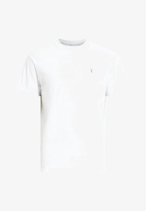 AllSaints, MIXTAPE SHORT SLEEVE CREW - T-shirts basic - white