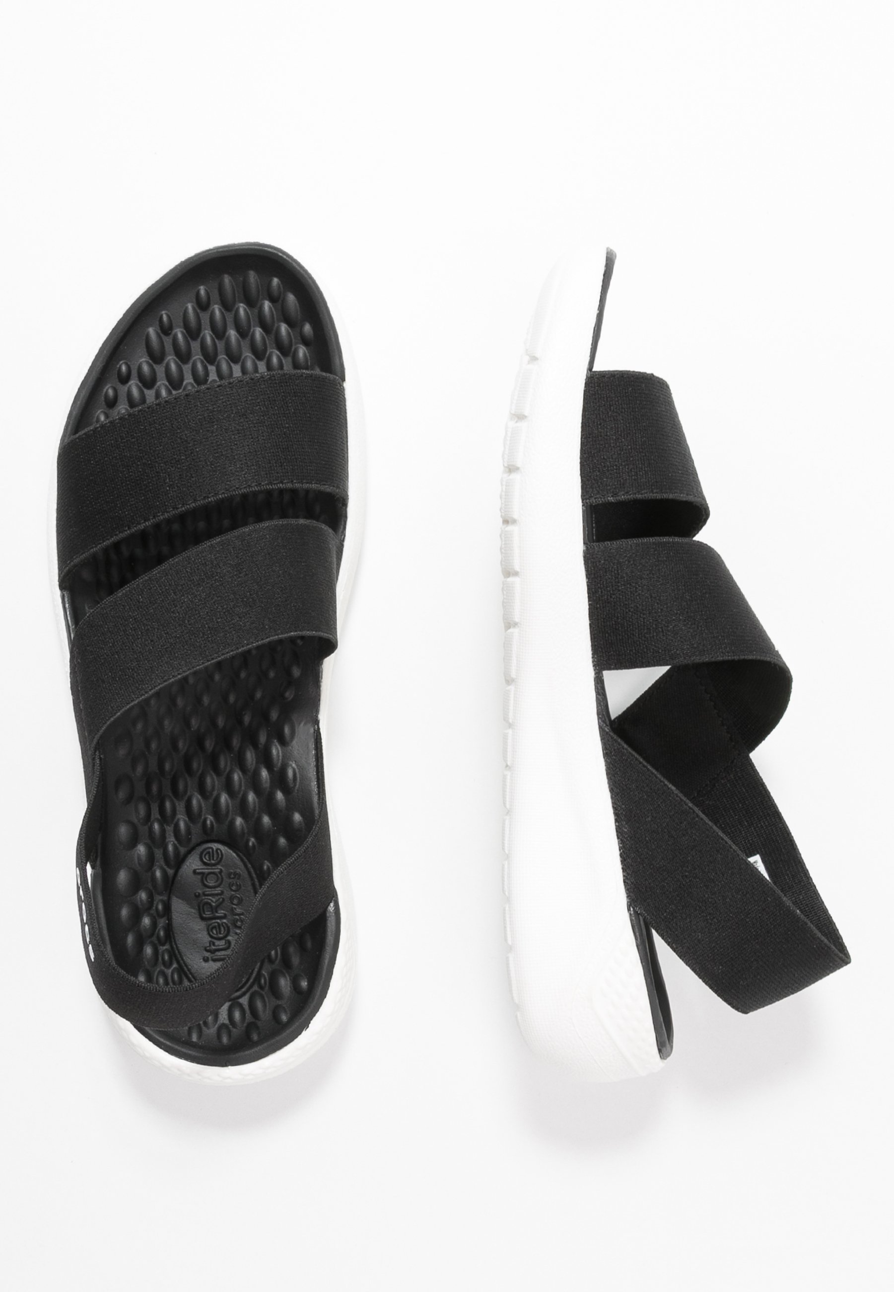 Crocs LiteRide Stretch Sandal W 206081-00J Light Grey/White - Koinis.gr