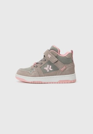 GRADY TEX - Korkeavartiset tennarit - grey/rose