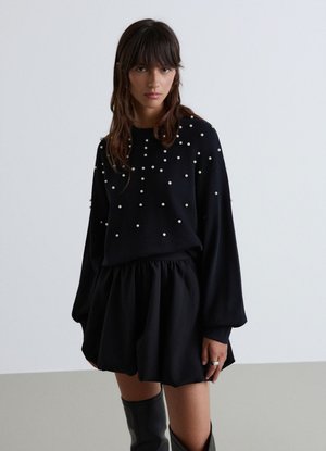 Calliope, FELPA APPLICAZIONI - Sweatshirt - ultrablack