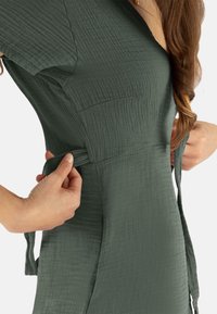 Normani MUSSELIN - Freizeitkleid - anthrazit