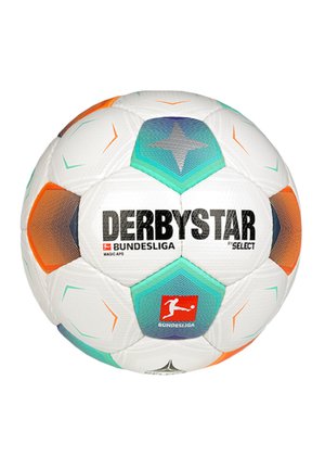 Derbystar BUNDESLIGA MAGIC - Calcio - weisstuerkisorange