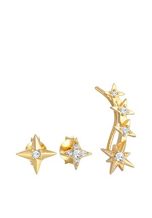 SPARKLING STAR ASTRO - MIT KRISTALLEN VON SWAROVSKI® - Ohrringe - gold-coloured