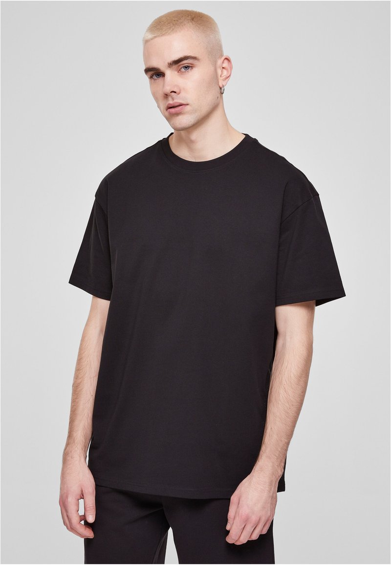 Urban Classics LADIES RAINBOW TEE DRESS - Vesto di maglina - black/nero - Zalando