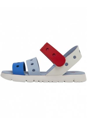 ORUGA TWINS - Outdoorsandalen - weiß   blau   rot