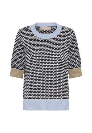 Culture, CUCRONA SHORT SLEEVE - Tričko s potlačou - dress blues