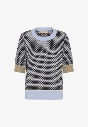 Culture, CUCRONA SHORT SLEEVE - Tričko s potlačou - dress blues