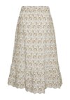 YASAPRILLA ANKLE SKIRT - Krilo A-kroja - star white