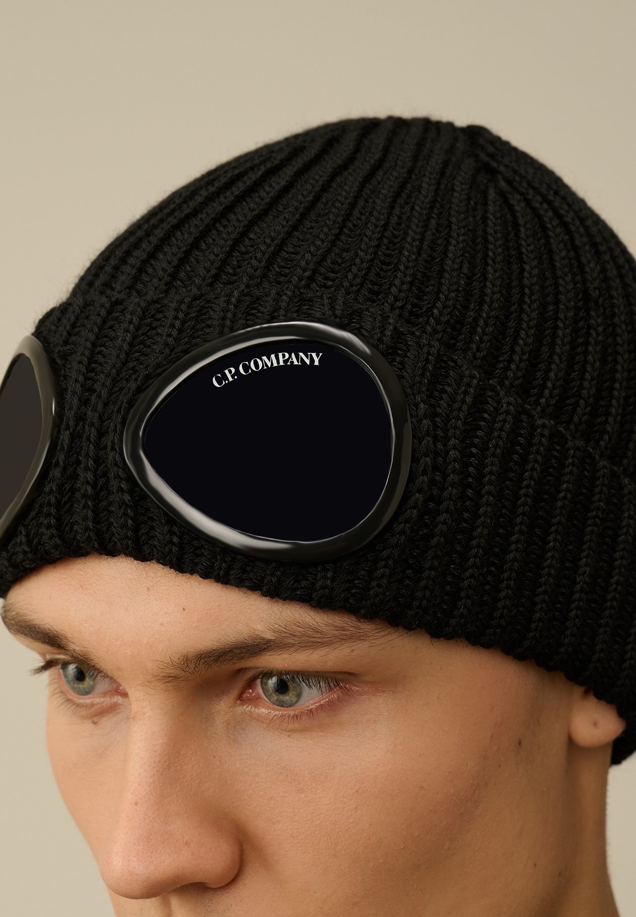 C.P. Company ZOCCOTTO GOGGLE - Mütze - nero/schwarz - Zalando.ch