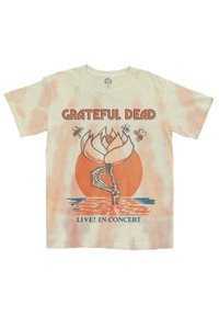 Paradiso Clothing GRATEFUL DEAD SUGAR MAGNOLIA DIP DYE - Print T-shirt - white