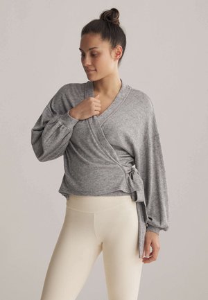 WRAP - Kardigan - light grey