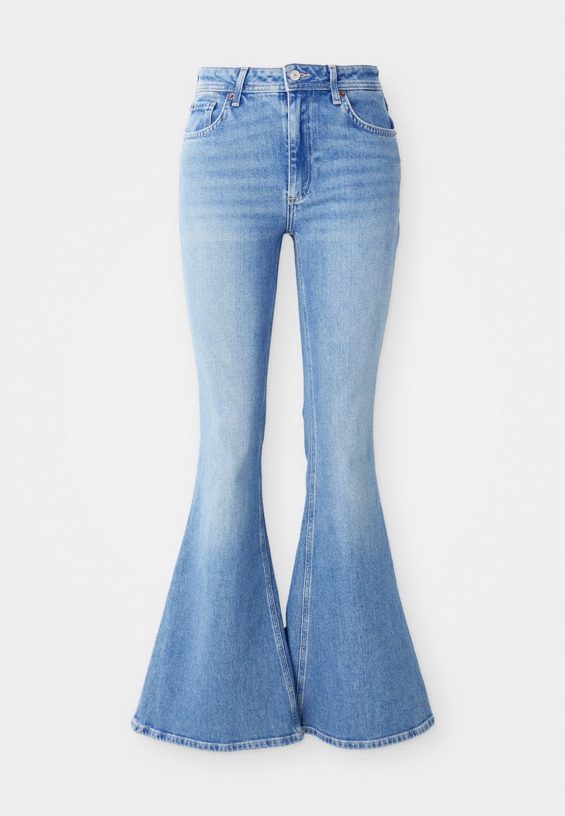 Free People Flared Jeans blauw
