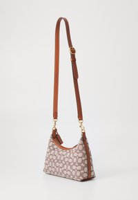 COACH SIGNATURE JULIET SHOULDER BAG - Käekott - cocoa/burnished amber