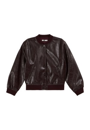 WE Fashion WE FASHION ÜBERGROSSE BOMBERJACKE FÜR MÄDCHEN - Bomberjakke - burgundy red