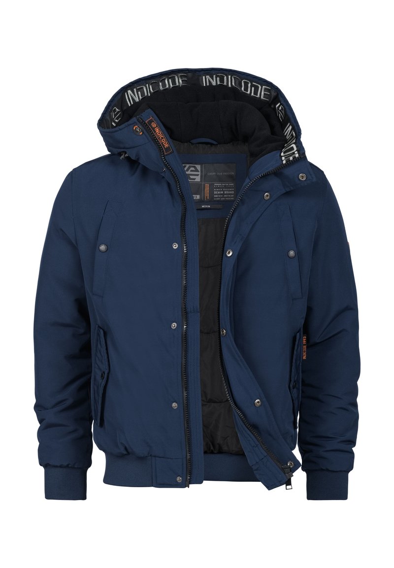 INDICODE JEANS ALBANOS - Chaqueta de invierno - navy/azul marino ...