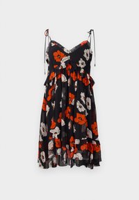 ROBE - Päevakleit - black/red/off white