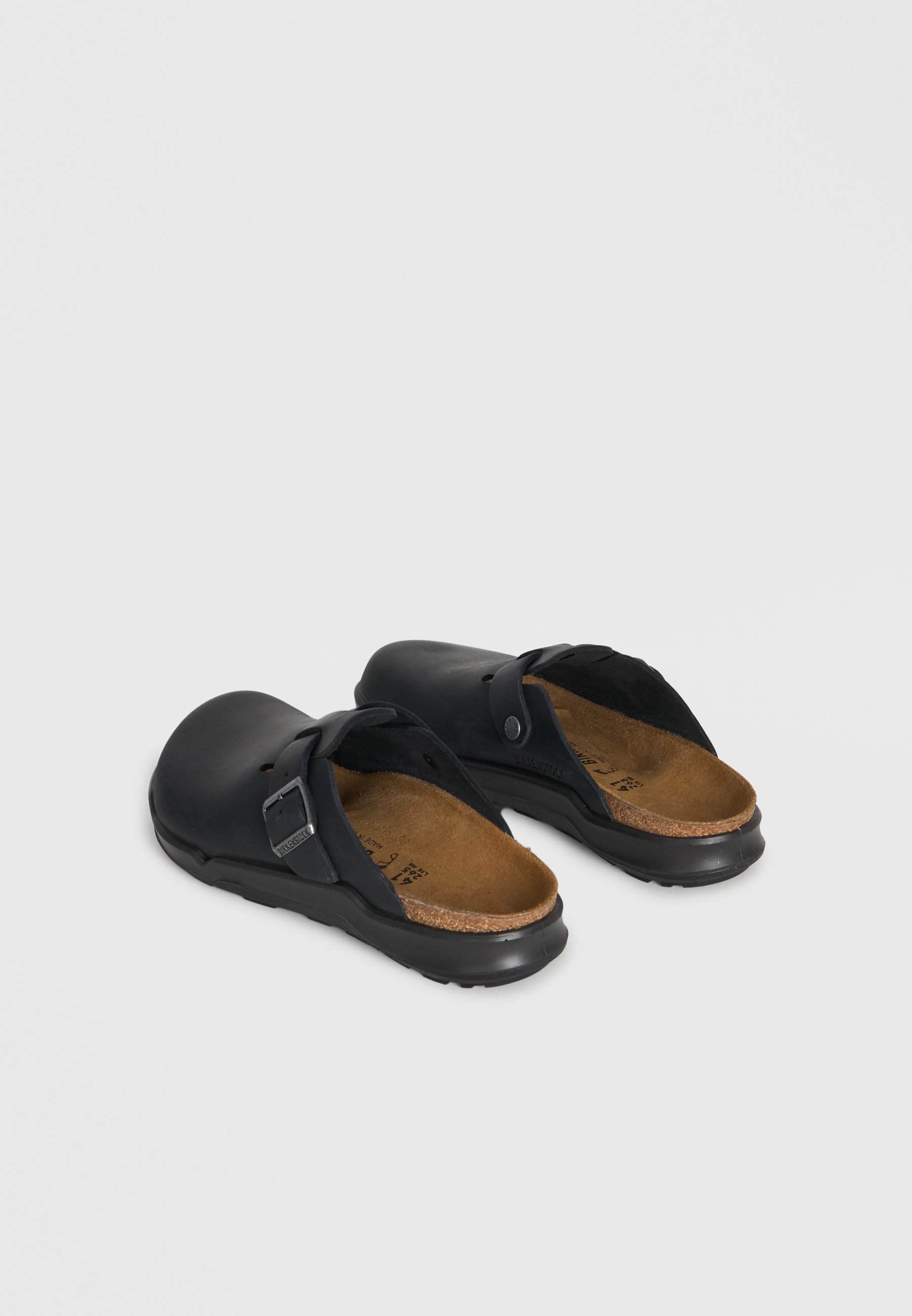 Birkenstock BOSTON - Sandalias - black/negro - Zalando.es