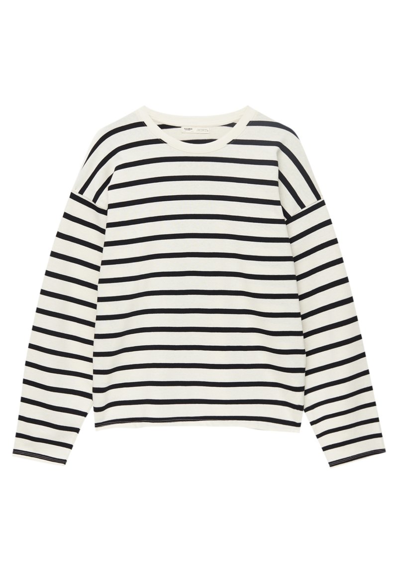 PULL&BEAR Longsleeve wit PULL&BEAR Longsleeve wit