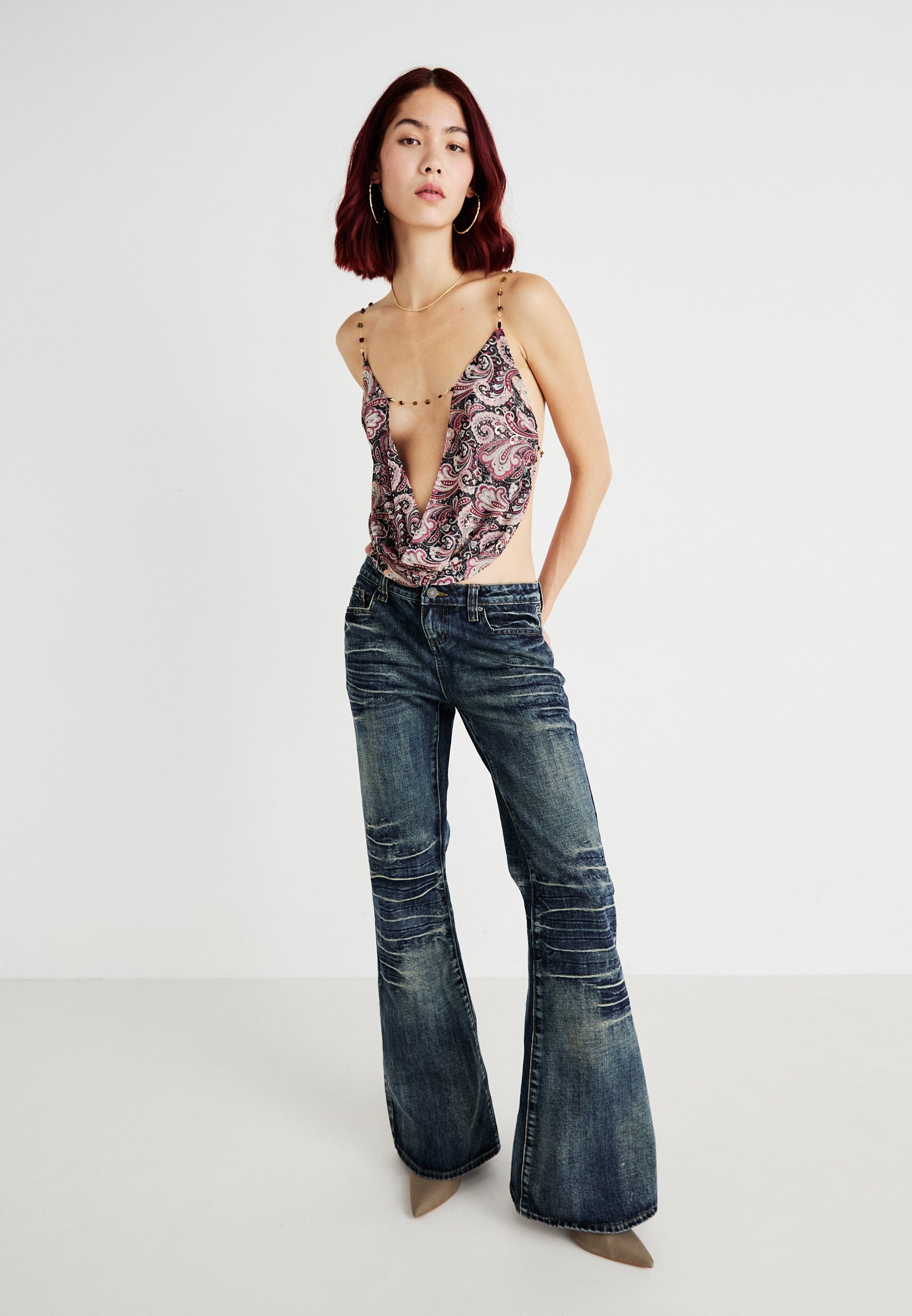 Jaded London EXTREME - Flared Jeans - denim/blue denim - Zalando.co.uk