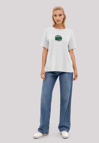 F4NT4STIC Print T-shirt - weiß