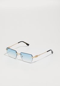 UNISEX - Saulesbrilles - gold-coloured/blue