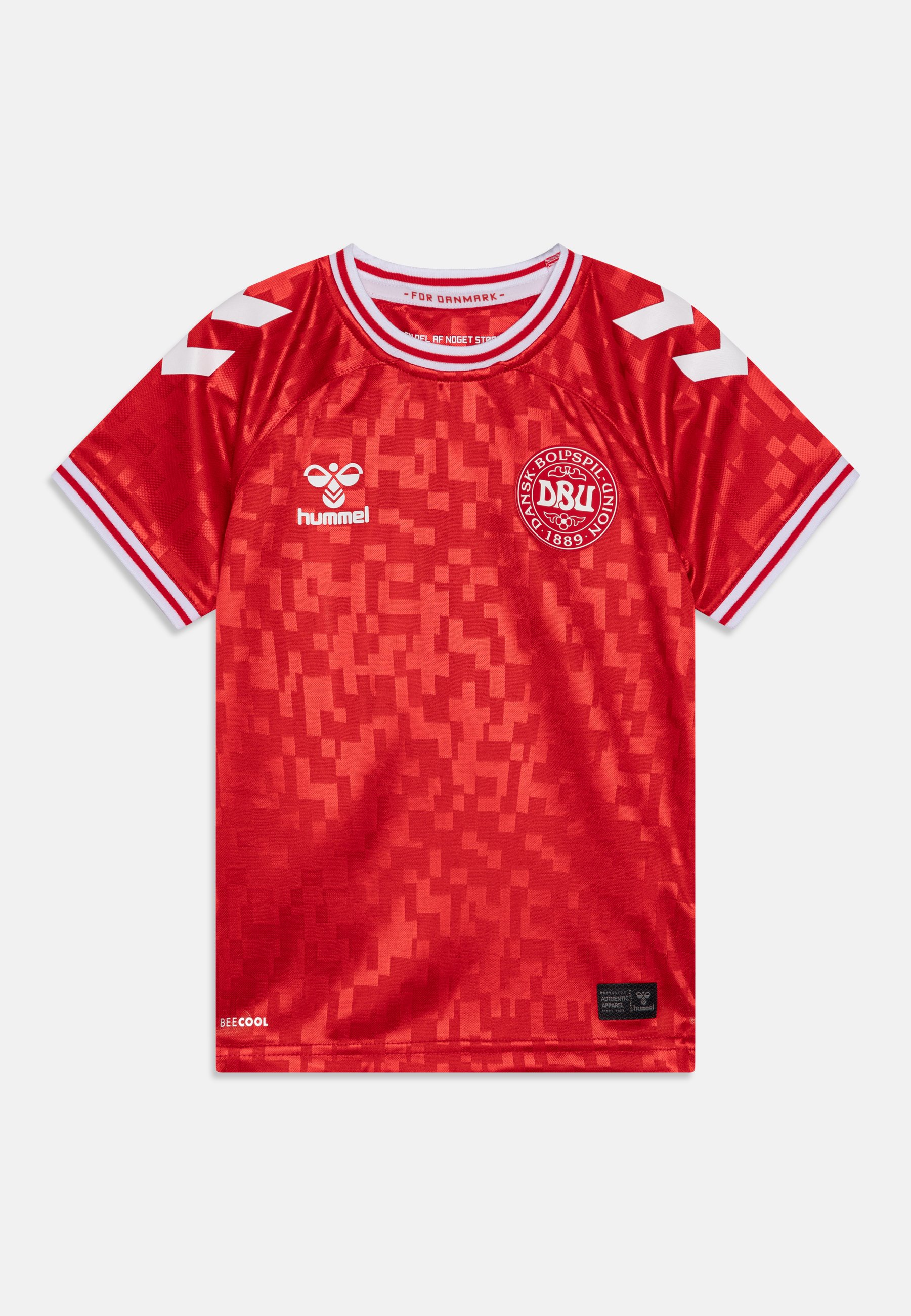 Hummel DENMARK DBU HOME KIDS UNISEX Football shirt tango red