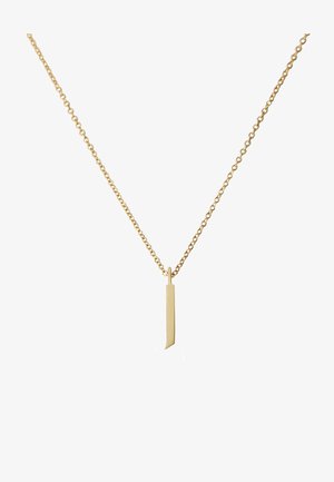 Design Letters HALSKETTE MIT GROß INITIAL CHARM GOLD (A-Z) - Collier - gold-coloured