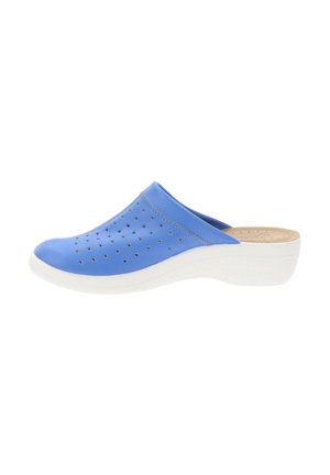 Mules de tacón - azzurro