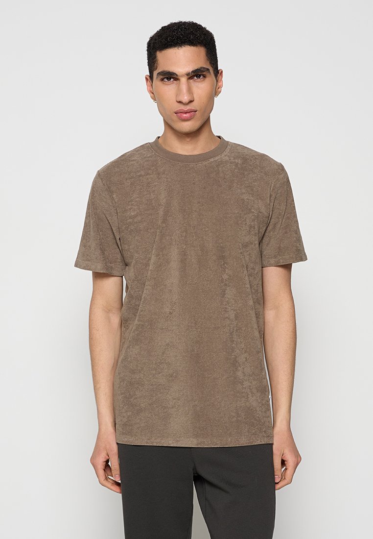 lindbergh T-shirt basic lichtbruin