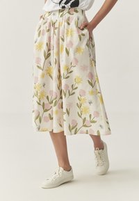 TATUUM - TEKLA - A-line skirt - off white Thumbnail Image 1