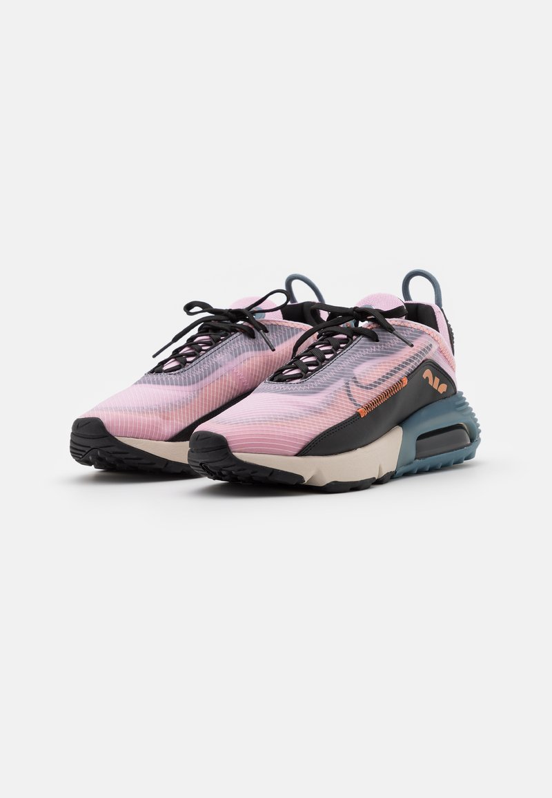 Nike Sportswear Air Max 90 Trainers Light Arctic Pink Black Ozone Blue Healing Orange Metallic Copper Light Orewood Brown Light Pink Zalando Ie