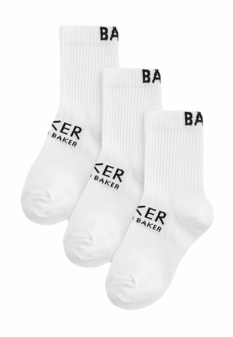 Baker by Ted Baker 3 PACK REGULAR FIT - Sukat - white