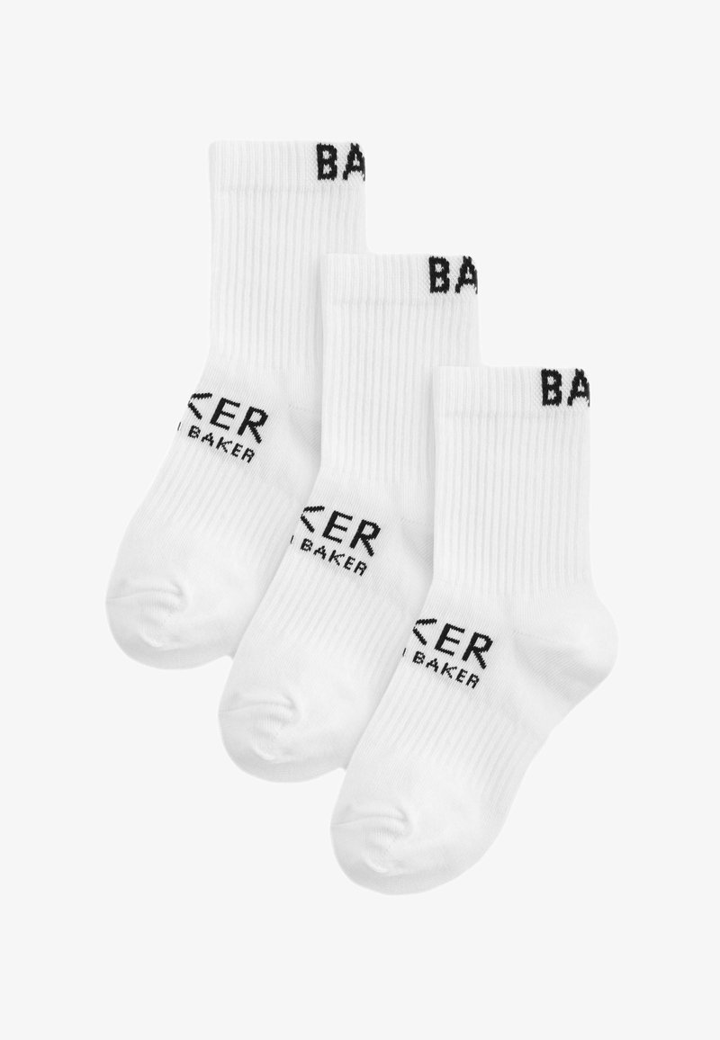 Baker by Ted Baker 3 PACK REGULAR FIT - Sukat - white