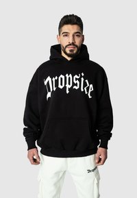 Dropsize - HEAVY  DESIGN  - Kapuzenpullover - black Thumbnail-Bild 1